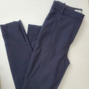 MM Lafleur Women's The Curie Pant High Rise Skinny PowerStretch Navy Size 4